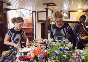Catering Isis@Goudenvloot Zeilreizen