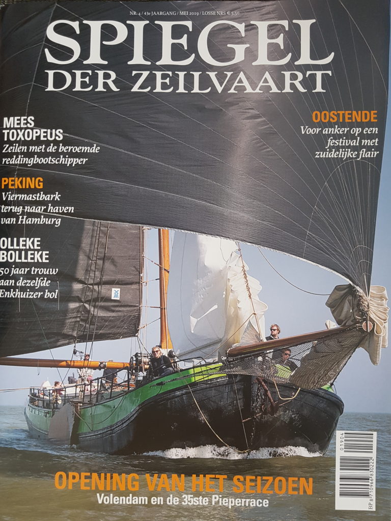 Spiegel der zeevaart Overwinning Zeilen @Gouden Vloot Zeilreizen