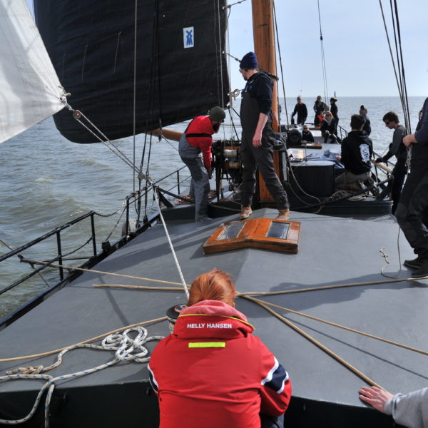 Zeilen met groep Waddenzee @Gouden Vloot Zeilreizen